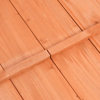 Sabbiera in Legno di Abete 95x90x15 cm 92173