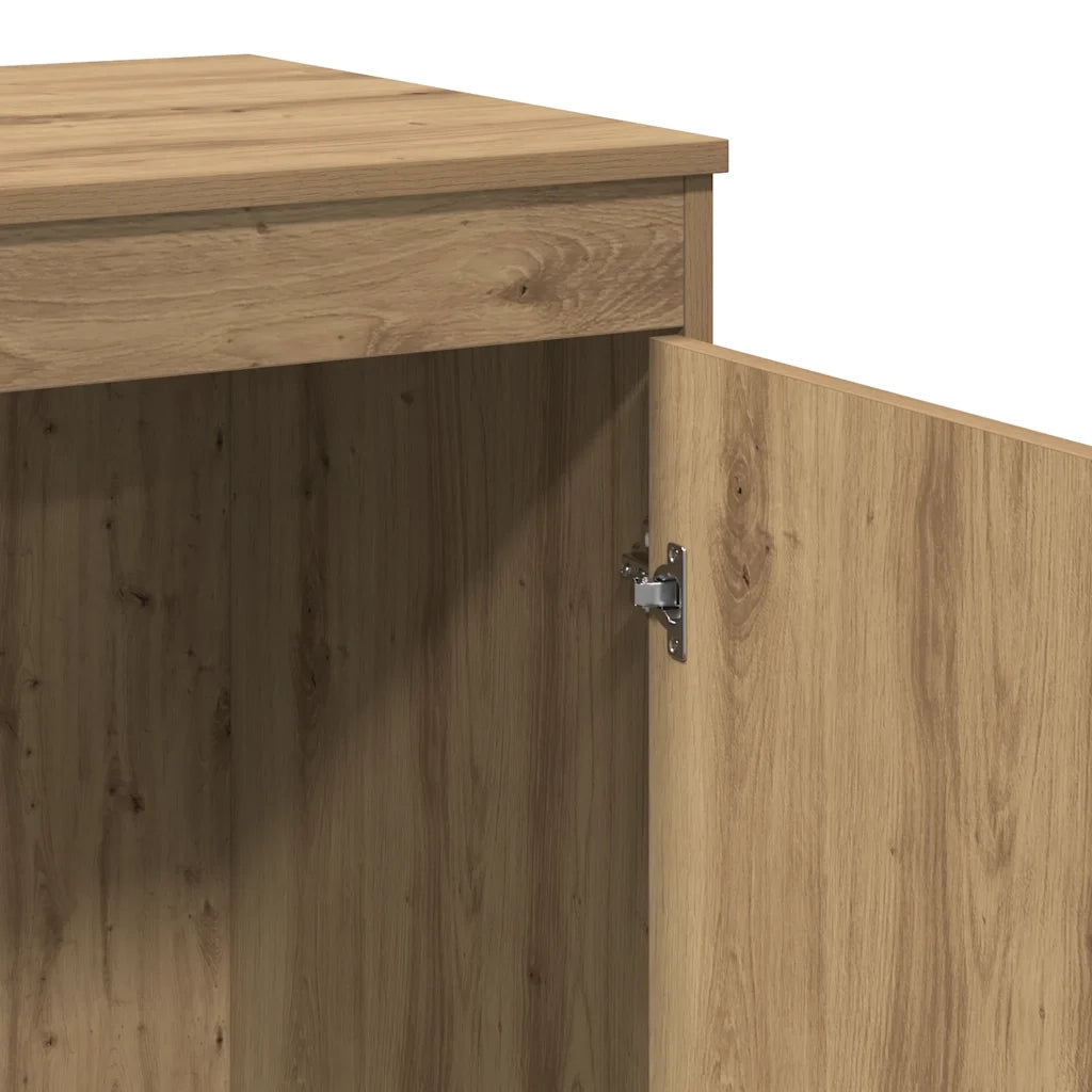 vidaXL Scrivania Rovere Artigianale 100x50x76 cm in Legno Multistrato