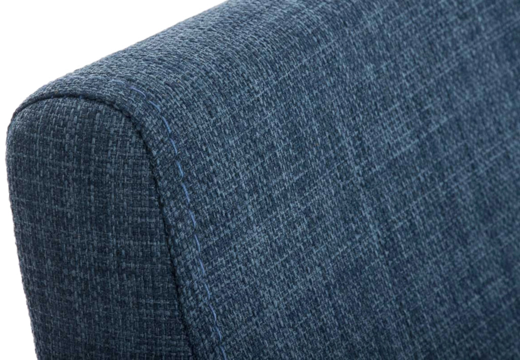 Set di 2 sedie da pranzo Colmar Fabric blu