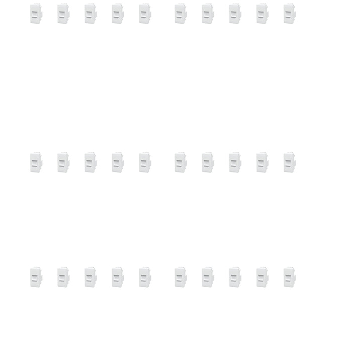 PRESA ETERNET RJ45 COMPATIBILE SERIE BTICINO LIVING LIGHTING 30 PEZZI