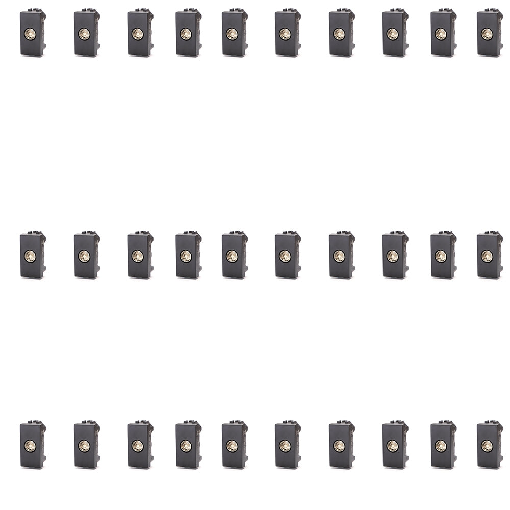 PRESA ANTENNA TV FEMMINA COMPATIBILE SERIE BTICINO LIVING LIGHTING 30 PEZZI