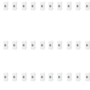 PRESA ANTENNA TV FEMMINA COMPATIBILE SERIE BTICINO LIVING LIGHTING 30 PEZZI