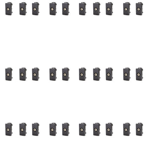 PRESA ANTENNA TV MASCHIO COMPATIBILE SERIE BTICINO LIVING LIGHTING 30 PEZZI