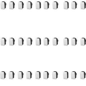 INTERRUTTORE UNIPOLARE COMPATIBILE SERIE BTICINO LIVING LIGHTING 30 PEZZI