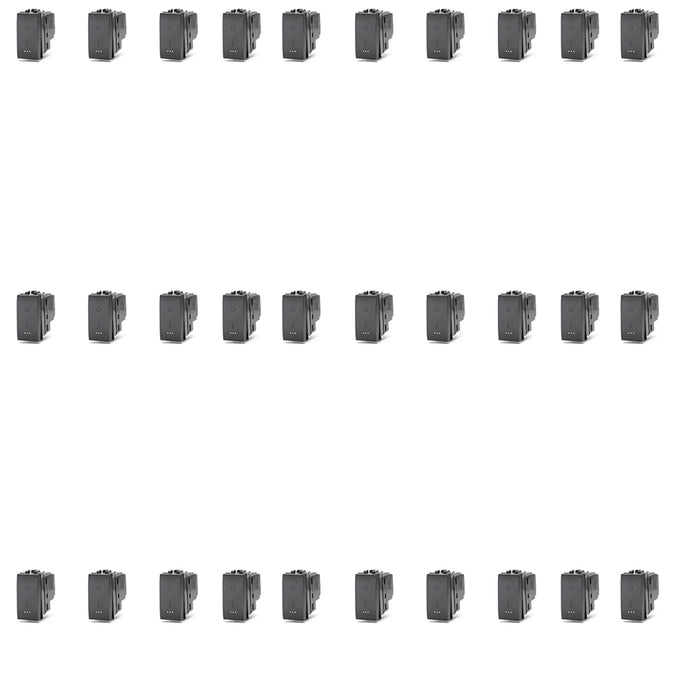 INTERRUTTORE BIPOLARE SERIE COMPATIBILE BTICINO LIVING LIGHTING 30 PEZZI