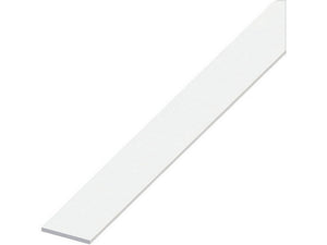 profilo barra piatta alluminio bianco mm. 15x2 mt. 2 cod:ferx.vit53645