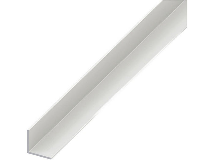 profilo angolare alluminio bianco mm. 25x25x1 mt. 2 cod:ferx.vit53657