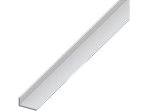 profilo angolare alluminio (lati disuguali) bianco mm. 30x15x1 mt. 2 cod:ferx.vit53669