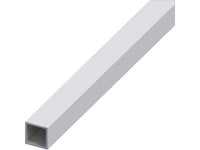 profilo tubo quadrato alluminio argento satinato mm. 15x15x1 mt. 1 cod:ferx.vit53614