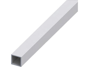profilo tubo quadrato alluminio argento satinato mm. 15x15x1 mt. 1 cod:ferx.vit53614