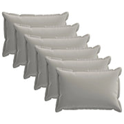 Federa 6 pcs HOUTEN Grigio 30 x 50 cm Poliestere 916216