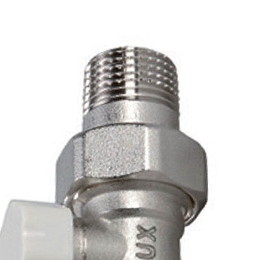 Detentore diritto per radiatori attacco rame-multistrato d1-2 pollice