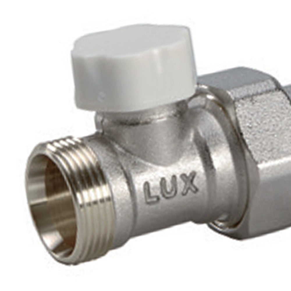 Detentore diritto per radiatori attacco rame-multistrato d1-2 pollice