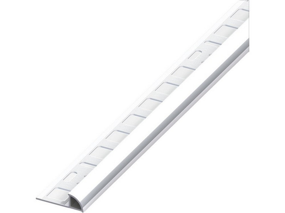 profilo ad angolo jolly alluminio argento cromato  mm. 8x2,5 mt. cod:ferx.vit53706