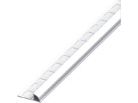 profilo ad angolo jolly alluminio argento cromato  mm. 8x2,5 mt. cod:ferx.vit53706