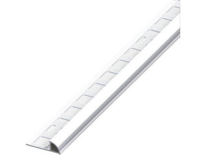 profilo ad angolo jolly alluminio argento cromato  mm. 8x2,5 mt. cod:ferx.vit53706