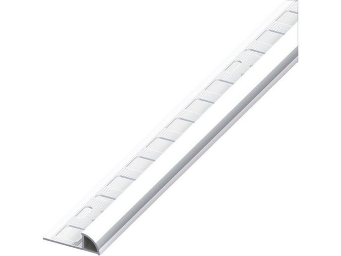 profilo ad angolo jolly alluminio argento cromato  mm. 8x2,5 mt. cod:ferx.vit53706