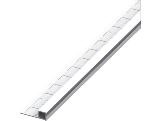 profilo quadrato chiuso jolly alluminio argento cromato mm. 12,5x2,5 mt. cod:ferx.vit53717