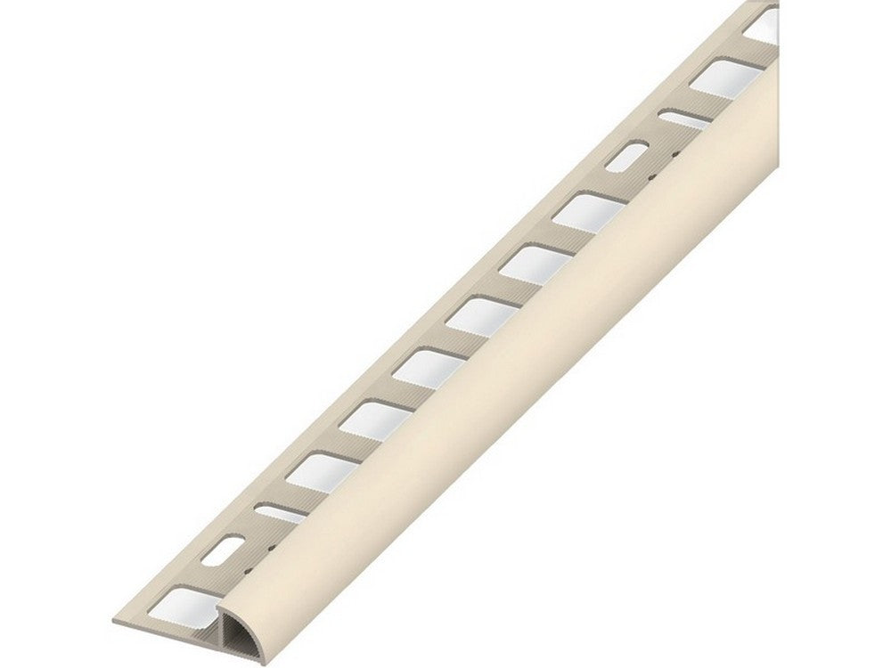 profilo ad angolo jolly pvc beige  mm. 8x2,5 mt. cod:ferx.vit53708