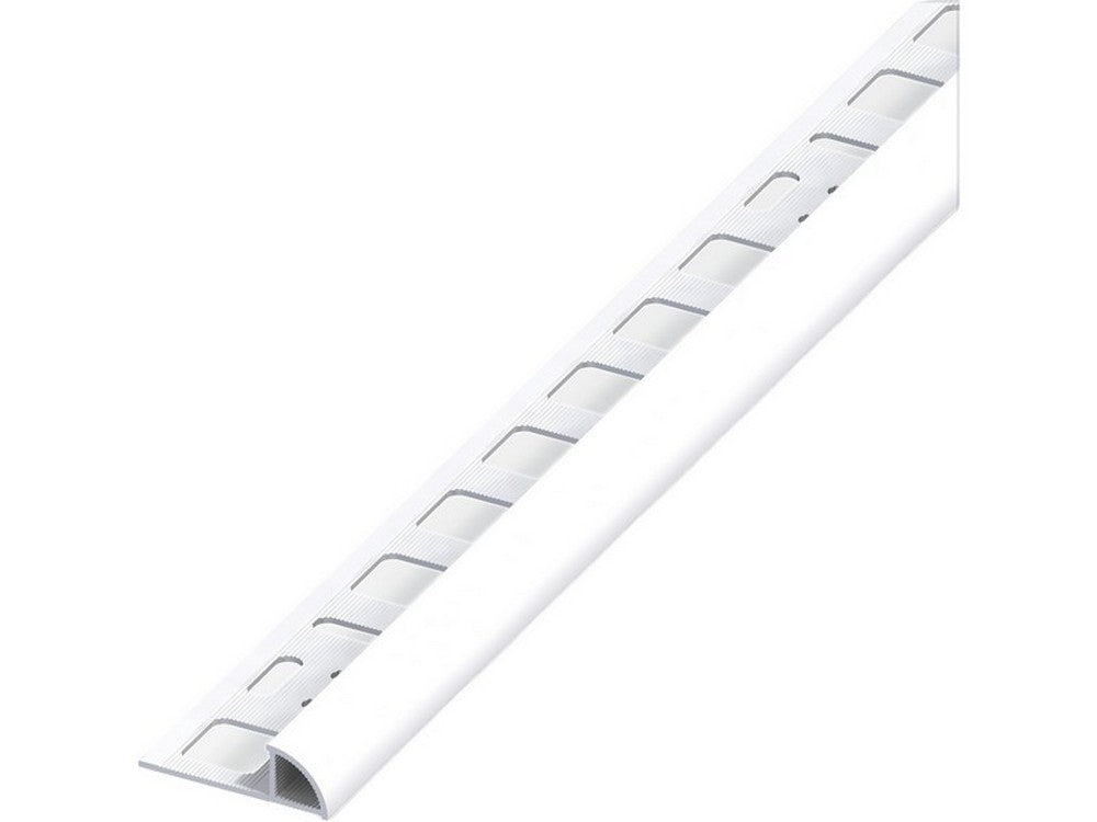 profilo ad angolo jolly pvc bianco brillante  mm. 8x2,5 mt. cod:ferx.vit53689