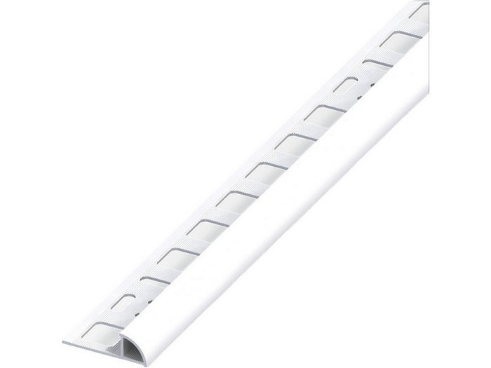profilo ad angolo jolly pvc bianco brillante  mm. 8x2,5 mt. cod:ferx.vit53689