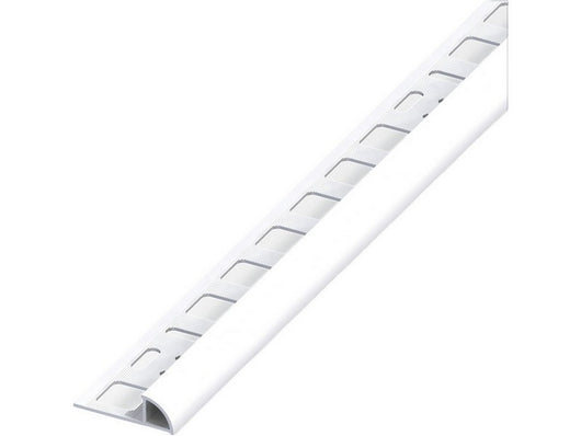 profilo ad angolo jolly pvc bianco brillante mm. 10x2,5 mt. cod:ferx.vit53703