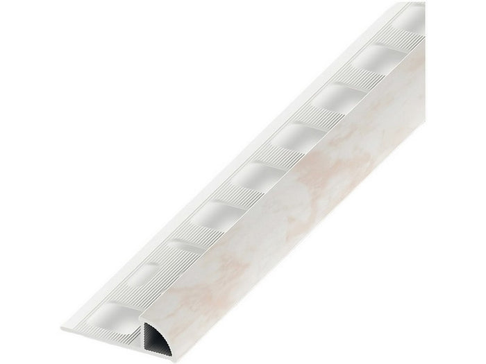 profilo ad angolo jolly pvc rosa  mm. 8x2,5 mt. cod:ferx.vit53711