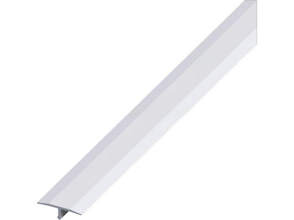 profilo di copertura giunti alluminio argento satinato mm. 14x2,5 mt. cod:ferx.vit53719