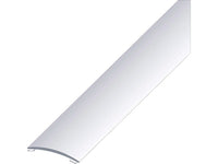 profilo coprigiunto autoadesivo alluminio argento satinato mm. 30x5 mt. 1 cod:ferx.vit53557