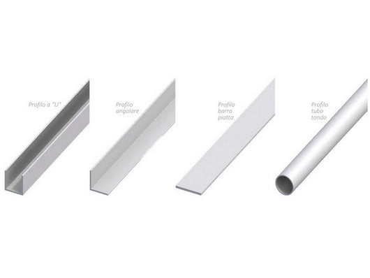 espositore profili alluminio satinato 210 pezzi cm. 200 cod:ferx.vit54591