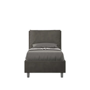 Letto Singolo 80x200 cm con Rete Antea Grigio