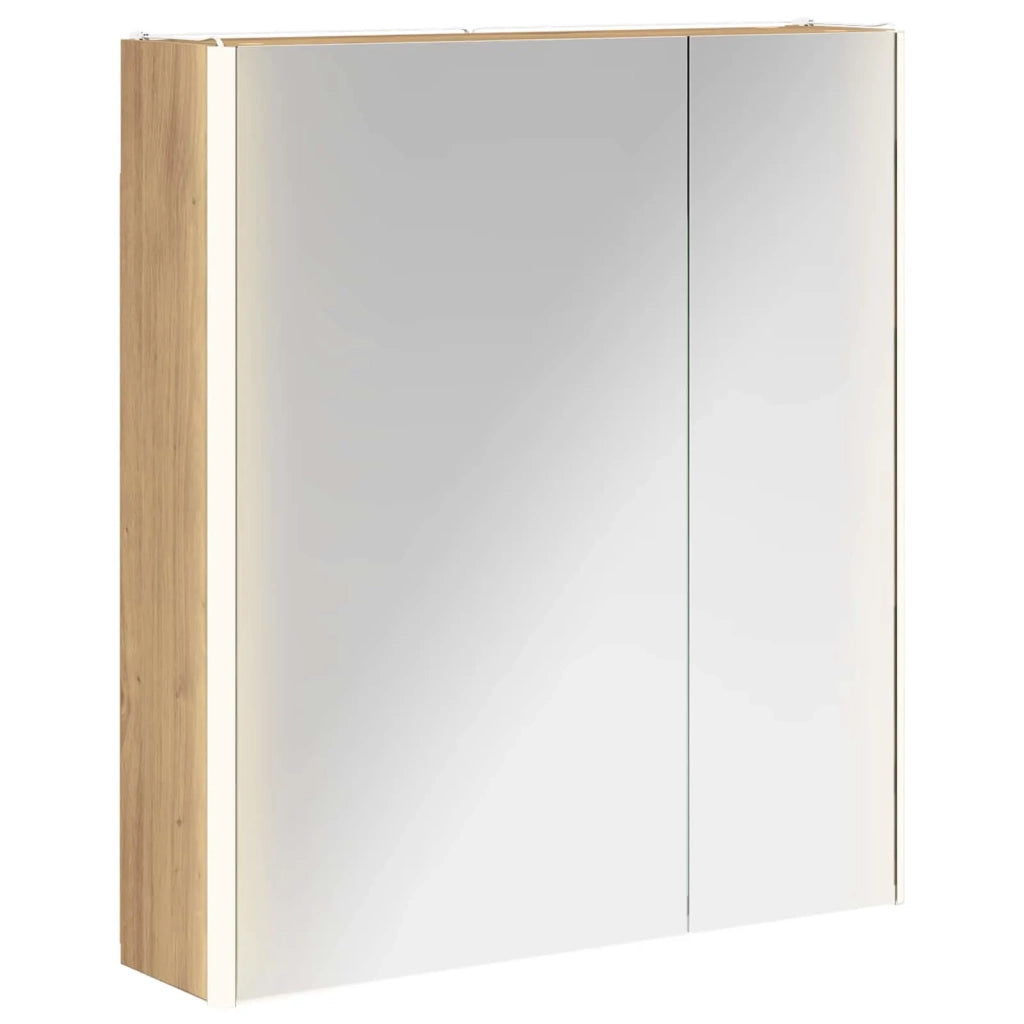 Mobiletto per specchio da bagno Rovere Artigianale