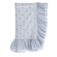 Copriletto Matrimoniale Boutis Azzurra Provenzale Shabby Chic Blanc Mariclò