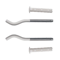 Mensola con tasselli per radiatori in ghisa dm 12 x 205 mm