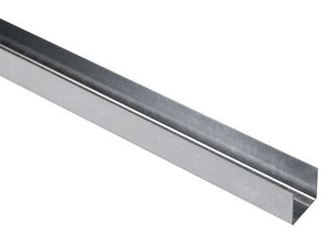 guida per pareti cartongesso  mm. 40x75x40 - mt. 3 cod:ferx.vit46669