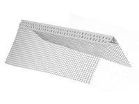 paraspigolo in plastica con rete  mt. 2,5 cod:ferx.vit42105