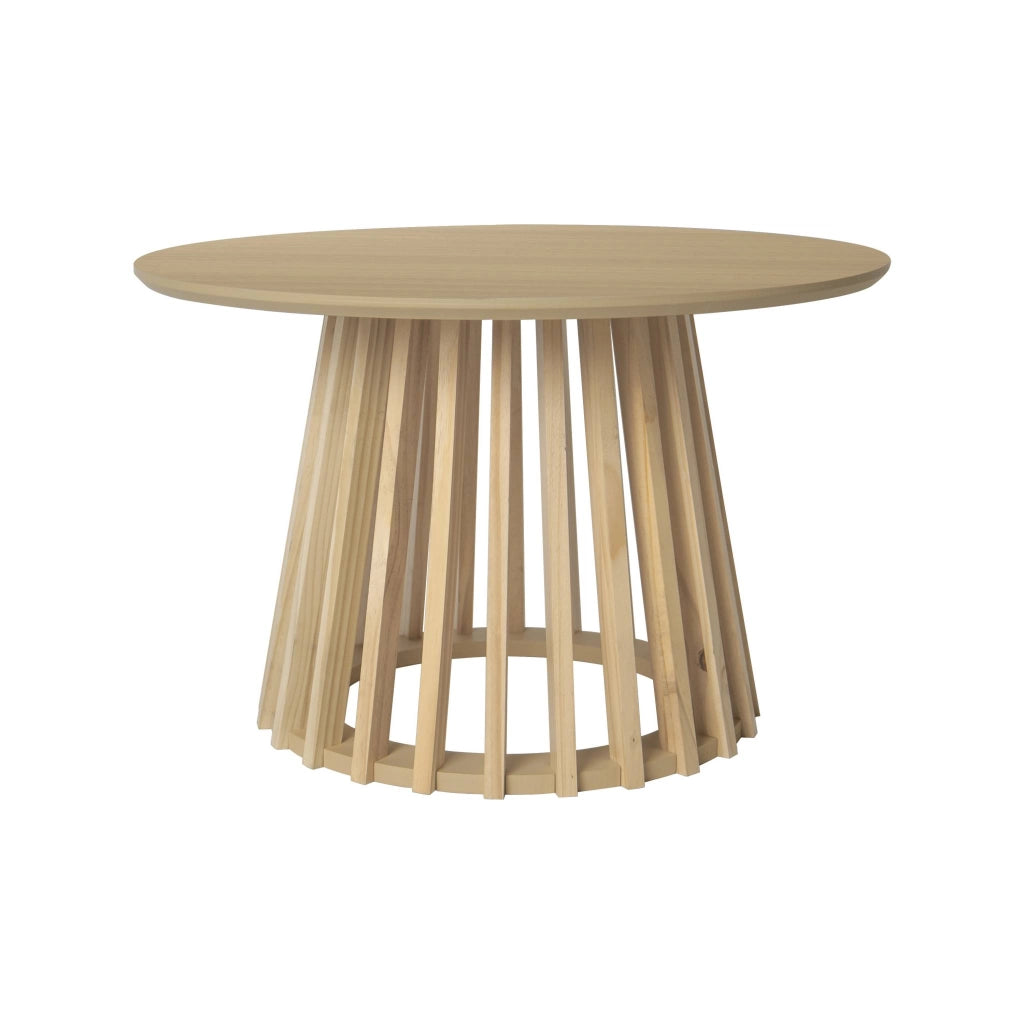 2 tavolini rotondi effetto rovere ø40cm e ø60cm i sweeek