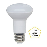 LAMPADINA REFLECTOR R63 A LED 8W LUCE CALDA 3000K 806 LUMEN E27 BOT LIGHTING