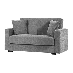 DIVANO 2P C/CASSETTONE NORA YOUNG LIGHT GRAY 108  PZ 1,0