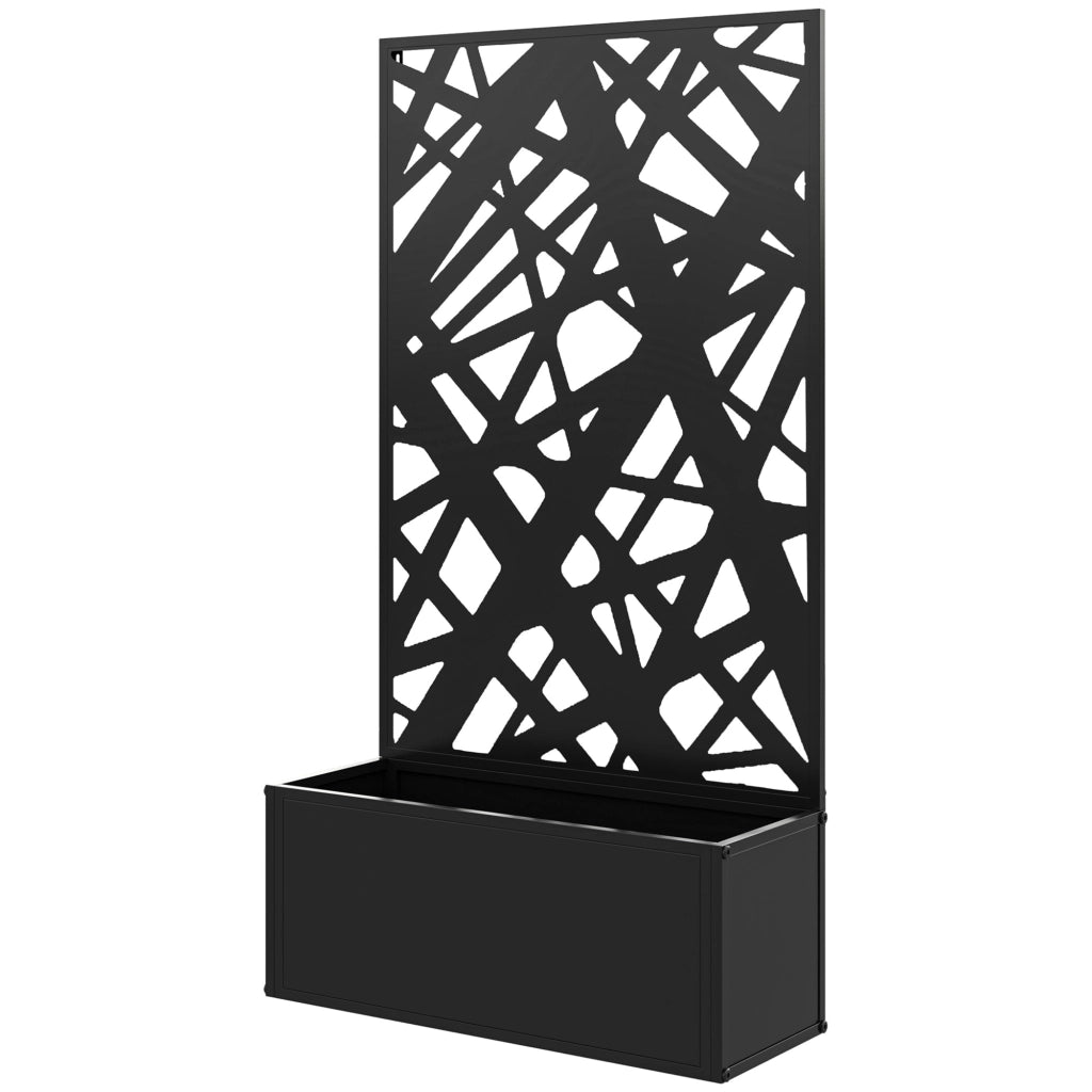 Jardiniere con griglia per piante rampicanti ¨C zephmum ¨C 61x23x113 cm