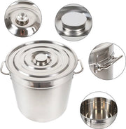 Pentola Professionale Ø37cm - 35 L - Alluminio - Horeca & Industria