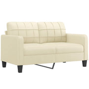 Divano | Divano da soggiorno | Sofa a 2 Posti Crema 140 cm in Similpelle
