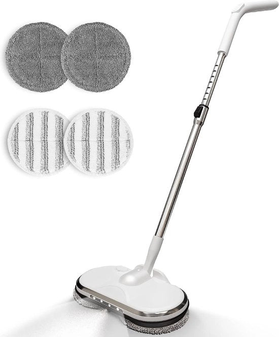 Dweil elettrico - Ricaricabile - Aspiratore di pavimento - Pulitore di pavimento - Macchina dweil - Da non mancare in casa!