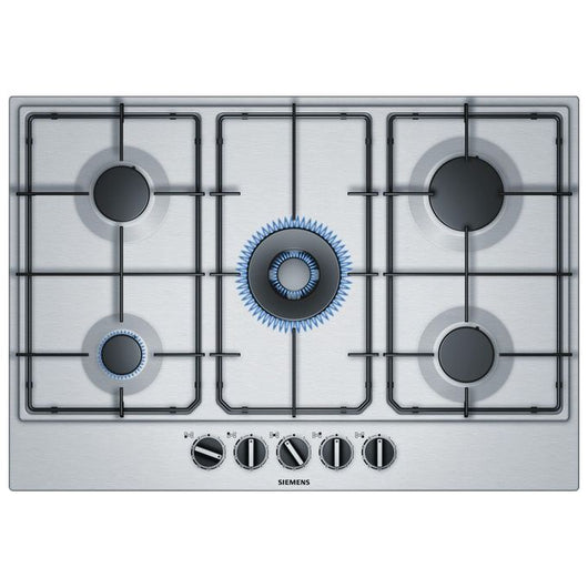 Siemens iQ100 EC7A5QB80 piano cottura Acciaio inox Da incasso Gas 5 Fornello(i)