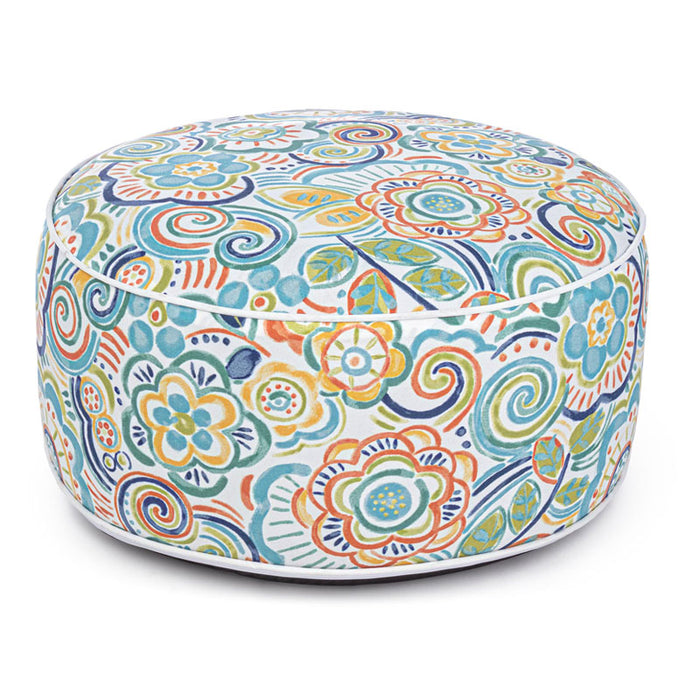 Pouf da Giardino Gonfiabile Esterno Poltrona Bizzotto in tessuto PVC Ø 53 cm Fantasia: Dream