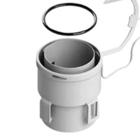 Kit adattatori per tubo flessibile con sistema antisgancio 1 maschio piã¹ 1 femmina