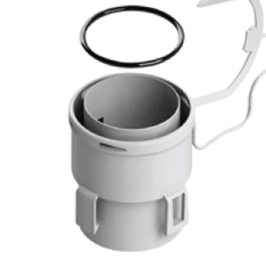 Kit adattatori per tubo flessibile con sistema antisgancio 1 maschio piã¹ 1 femmina