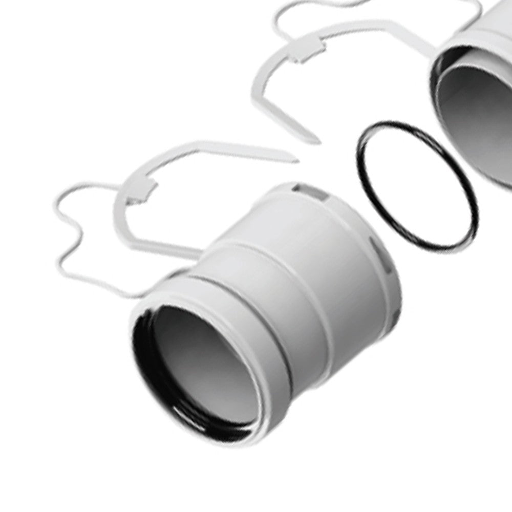 Kit adattatori per tubo flessibile con sistema antisgancio 1 maschio piã¹ 1 femmina