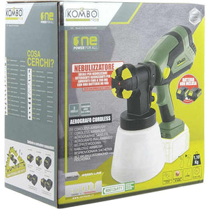 VERNICIATORE SPRAY A BATTERIA KOMBO PRO 20V