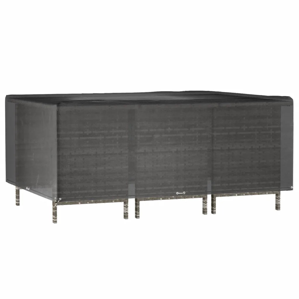 Copertura Mobili Giardino | Telone per mobili da esterni 12 Occhielli 270x180x90 Rettangolare